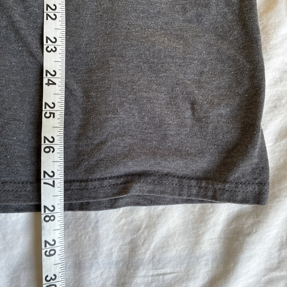 Research Flat Earth T-shirt Men's Large Long Sleeve Gray - Picture 8 of 12